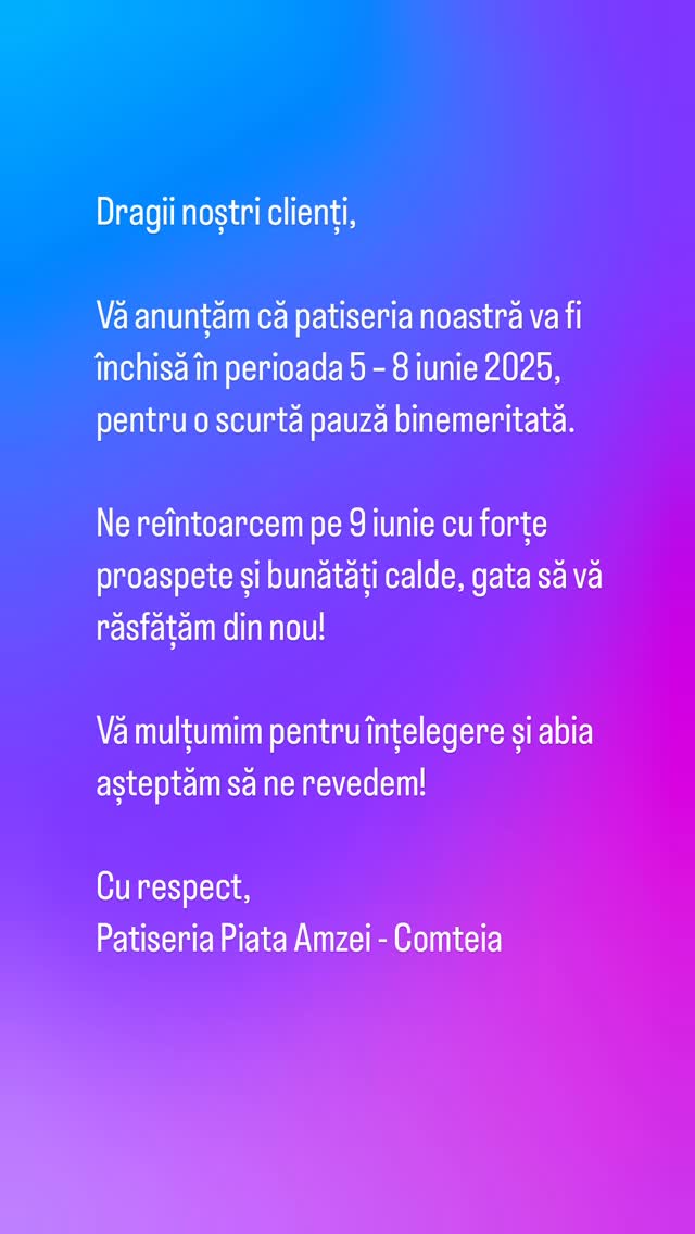 Patiseria Amzei